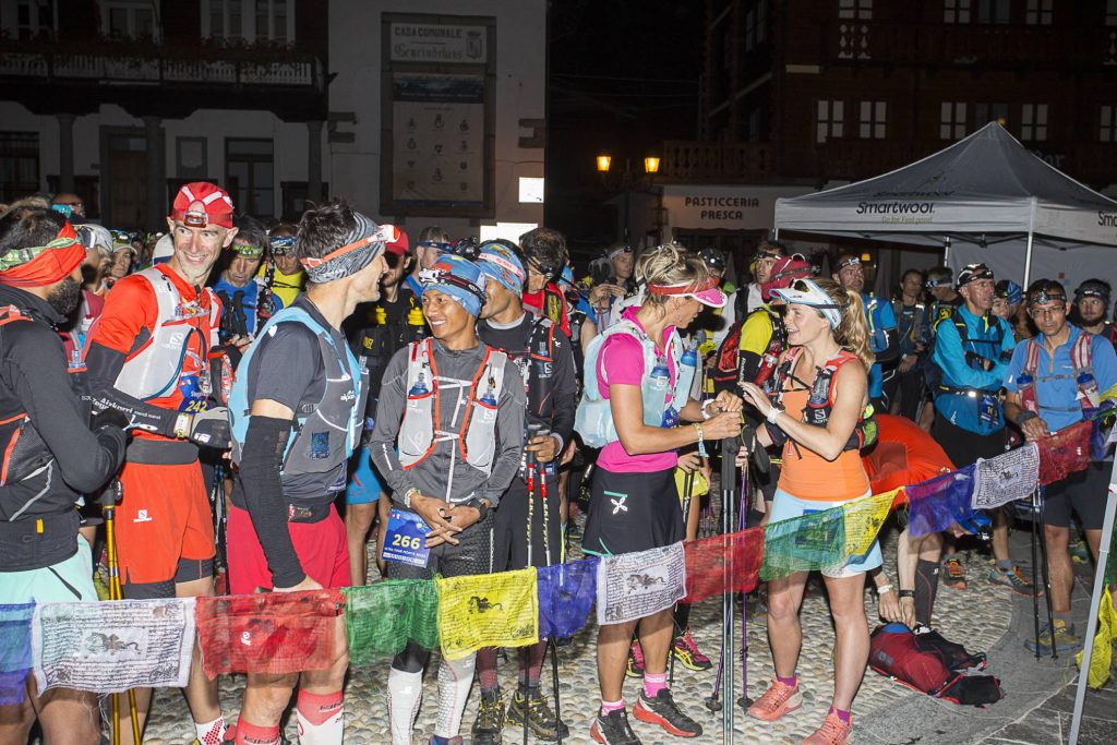 Start line ultra tour monte rosa