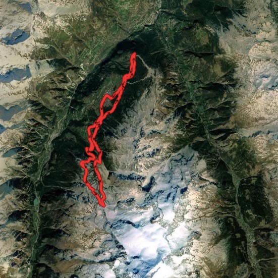 berglauf trail route 23 km