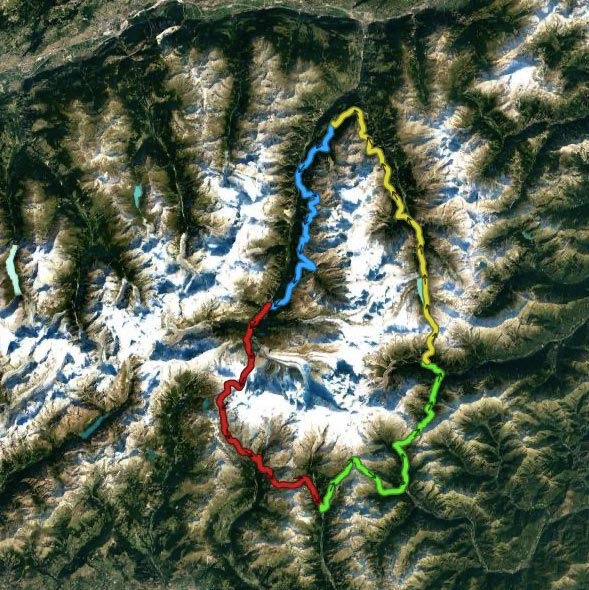 trail stage race route